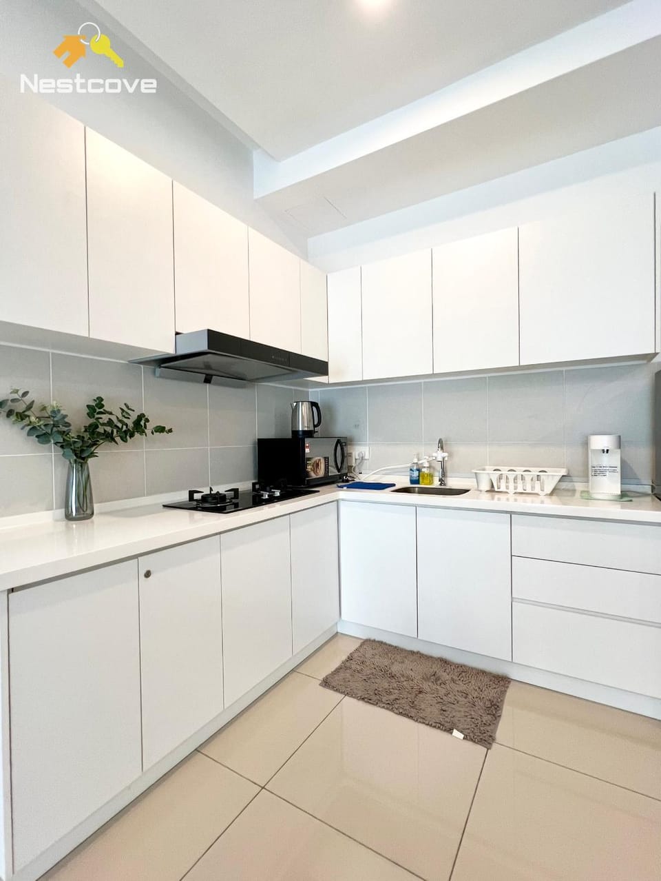 Coffee/tea facilities, Kitchen or kitchenette, dishwasher, minibar, stove
