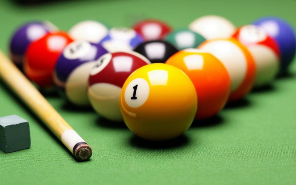 Billiard, Area and facilities
