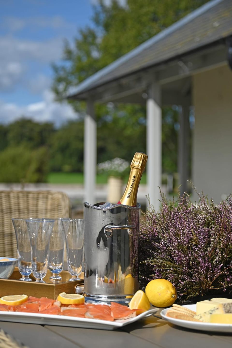 Patio, Food and drinks, Garden view, Drinks