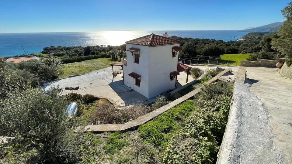 Ligres Beach - 2 Bedrooms Apartment Sea View House in Crete