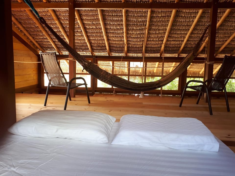 Patio, Bed, Living room, Bedroom
