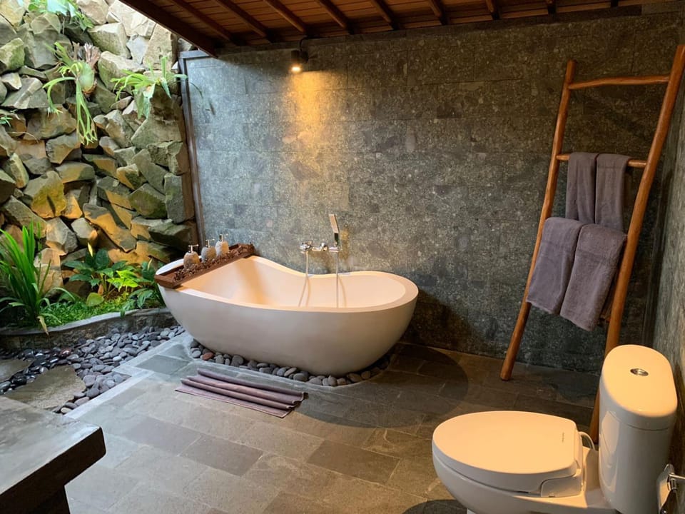 Shower, Hot Tub, towels