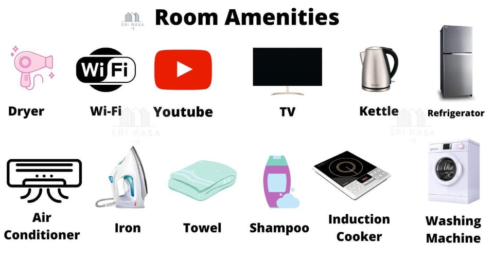 TV and multimedia, furniture, heating, towels, air conditioner