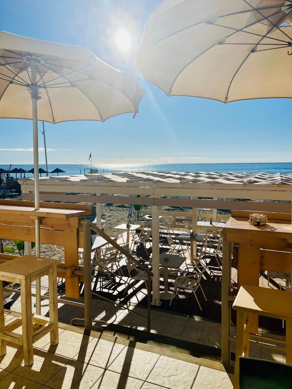 Day, View (from property/room), Balcony/Terrace, Beach, Sea view