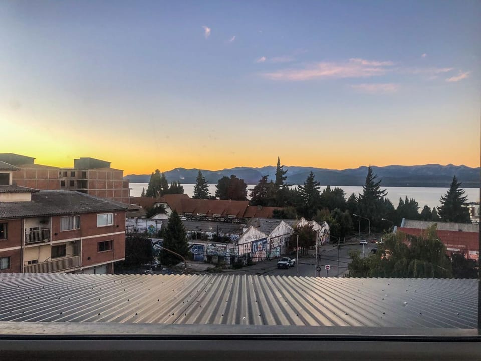 Lake view, Sunset