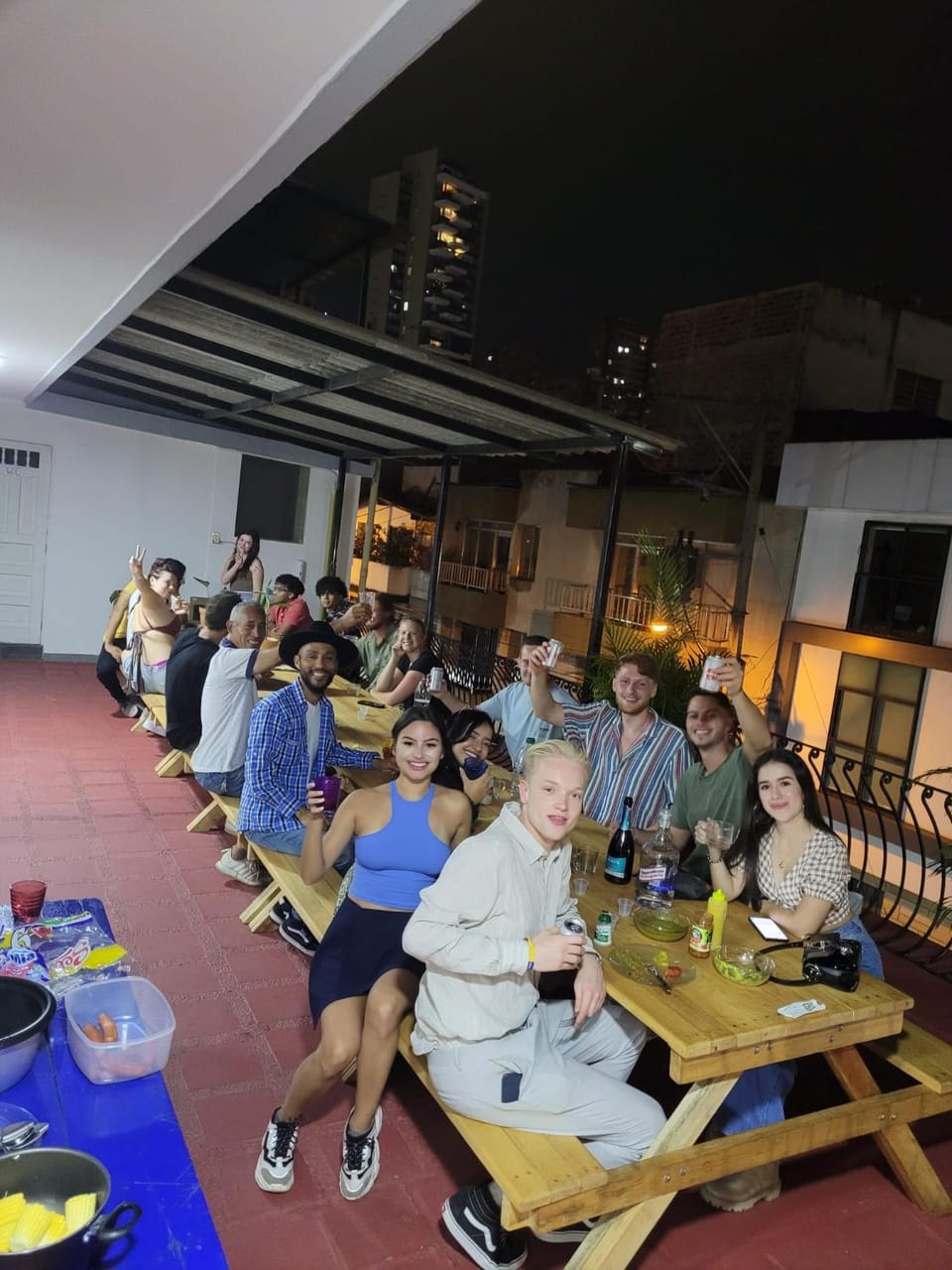 Balcony/Terrace, Evening entertainment, Guests, Entertainment, group of guests