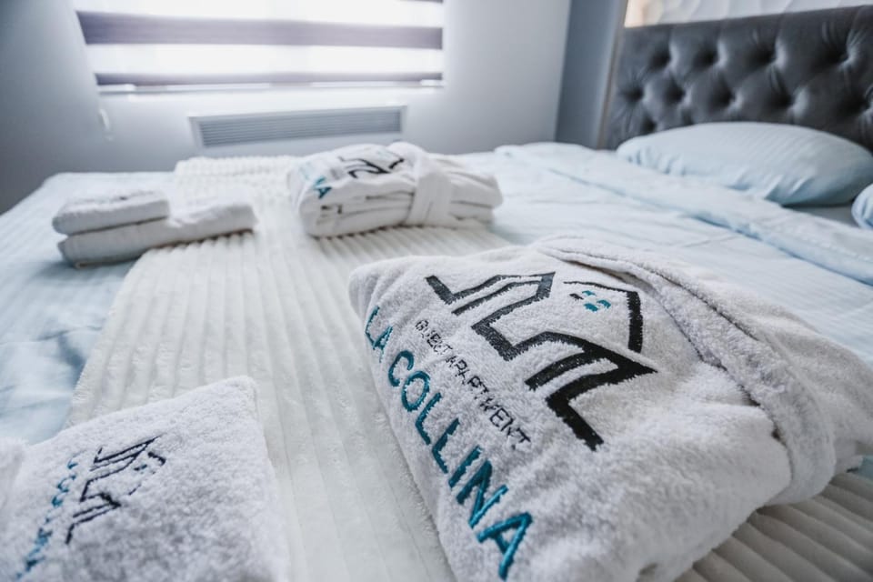 Bed, Property logo or sign, Bedroom