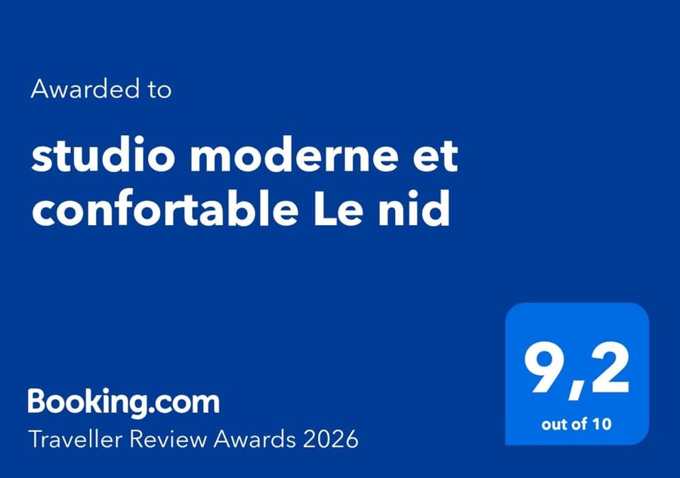 studio moderne et confortable Le nid Apartment in Pays de la Loire