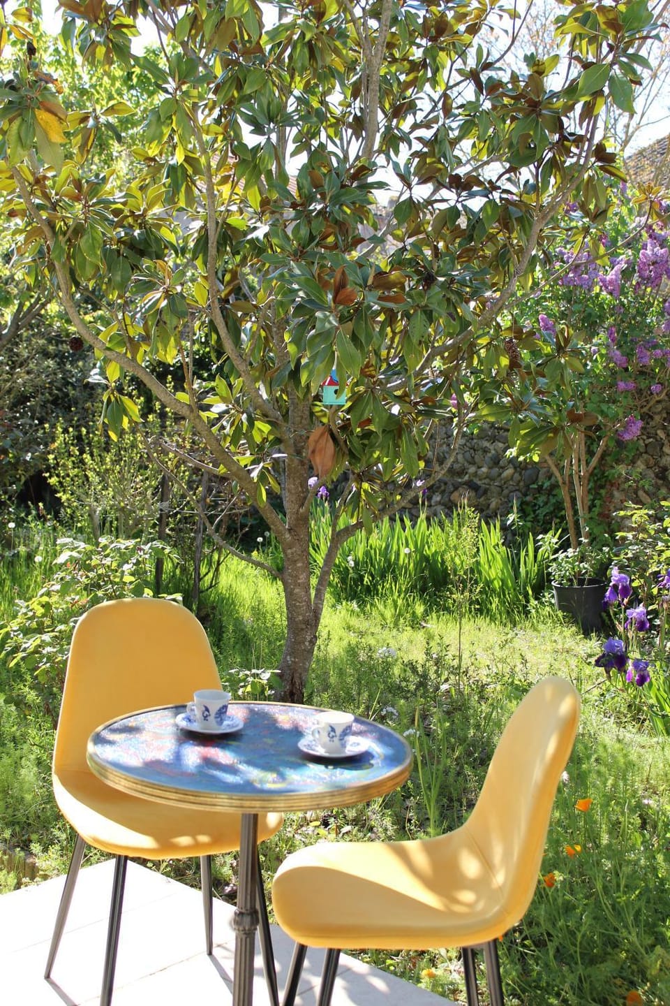 Patio, Garden view