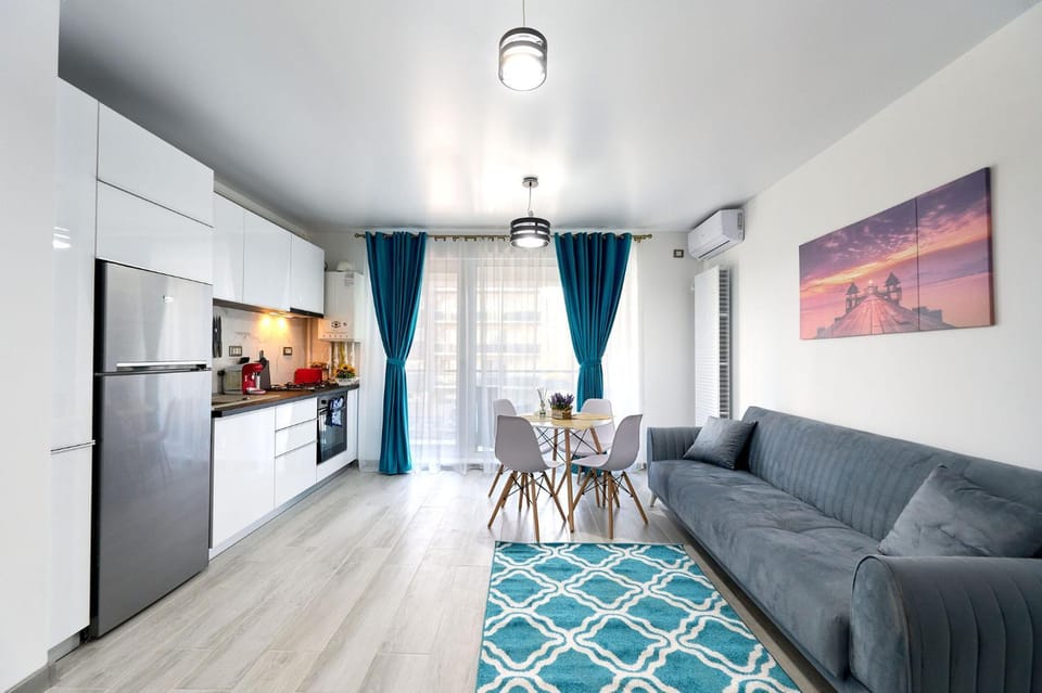 Turquoise Apartment Nord10 - Pool n Parking Apartment in Constanța County