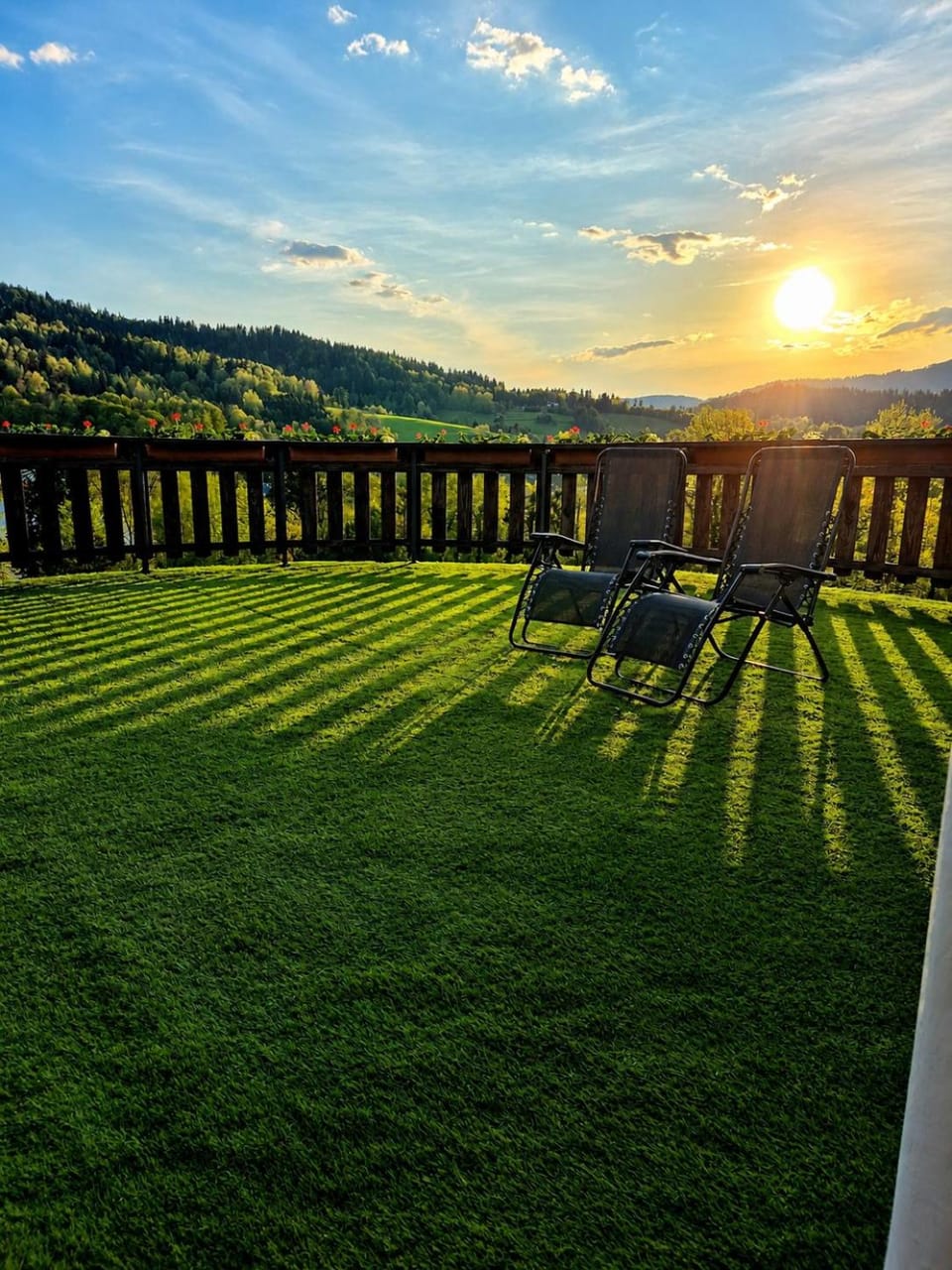 Natural landscape, Balcony/Terrace, Mountain view