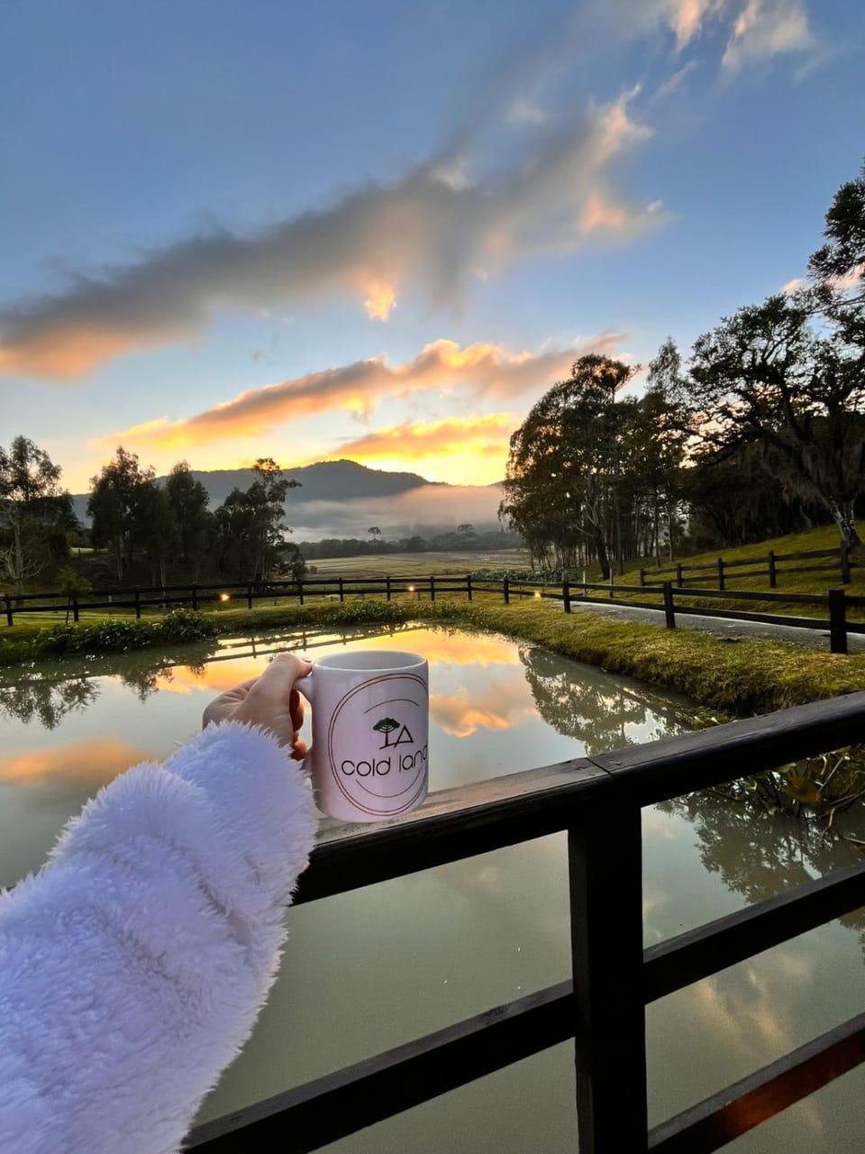Lake view, Sunrise