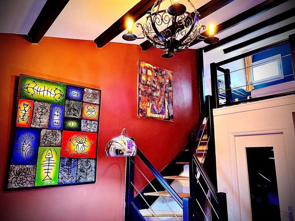 Appartement mezzanine/jardin/terrasse village naturiste Apartment in Agde