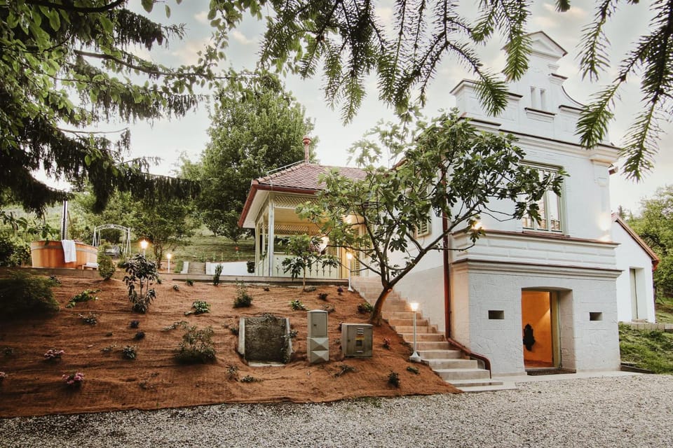 Property building, Garden
