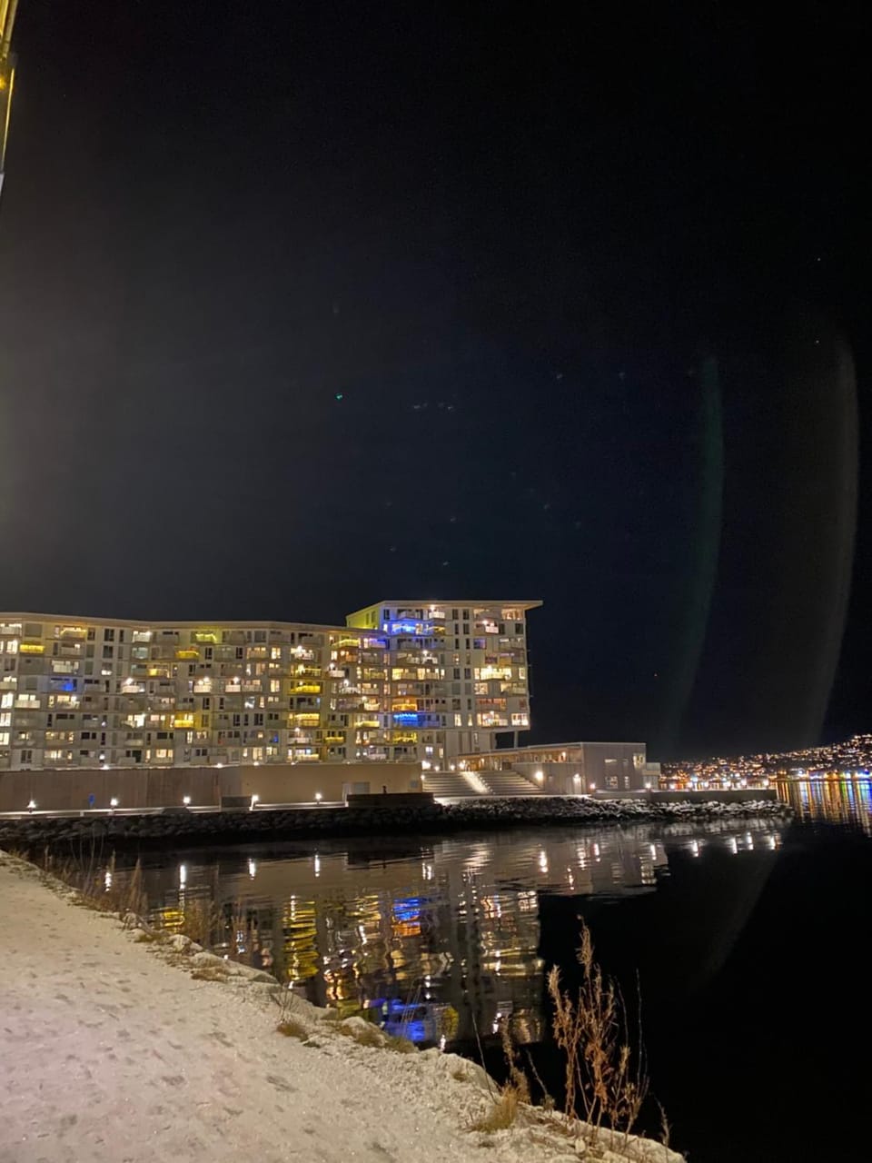 Property building, Night