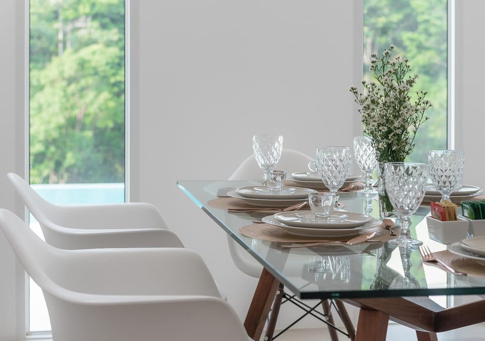 Dining area, Dinner
