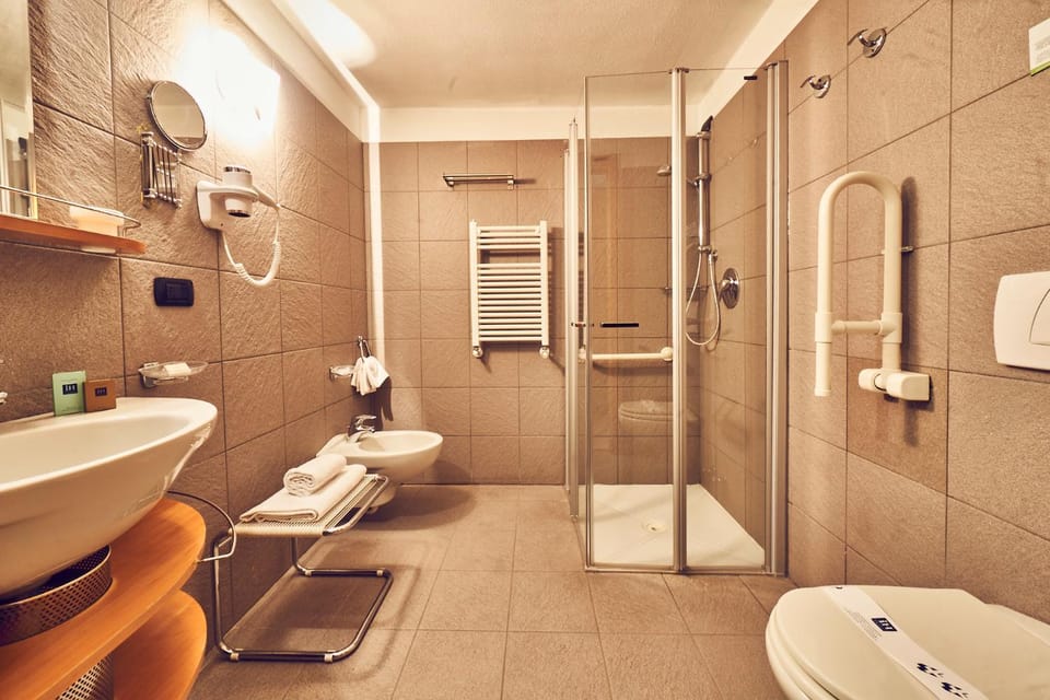 Shower, Toilet, Bathroom, bidet, towels