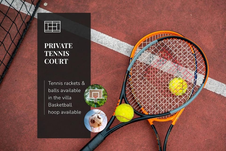 Tennis court, Sports