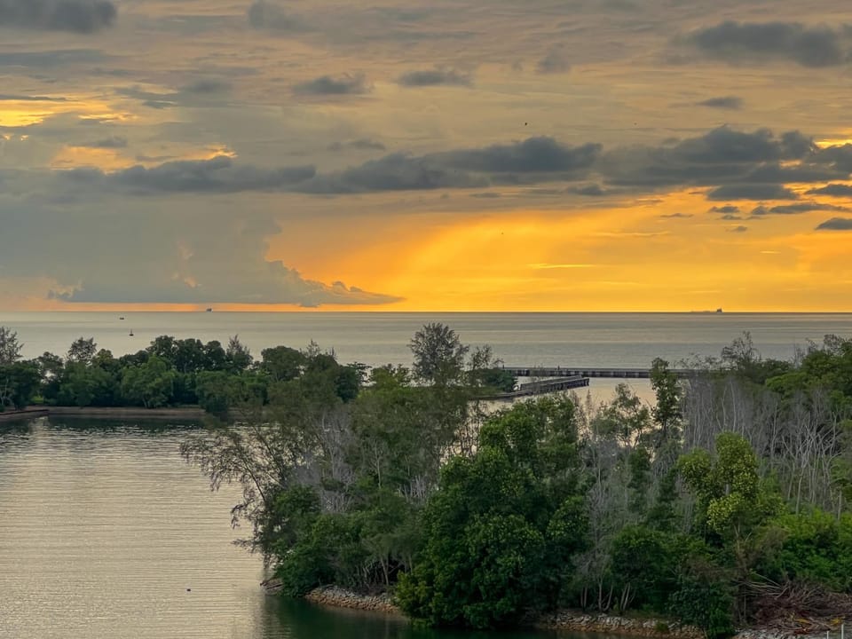 Natural landscape, Sea view, Sunrise, Sunset