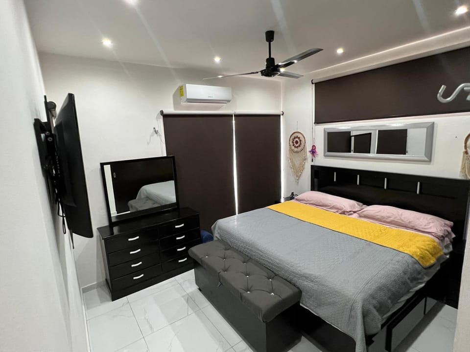 CASA PALOMA 2 EN SEGUNDA PLANTA CERCA DE AEROPUERTO Y CENTRO COMERCIAL Apartment in State of Quintana Roo