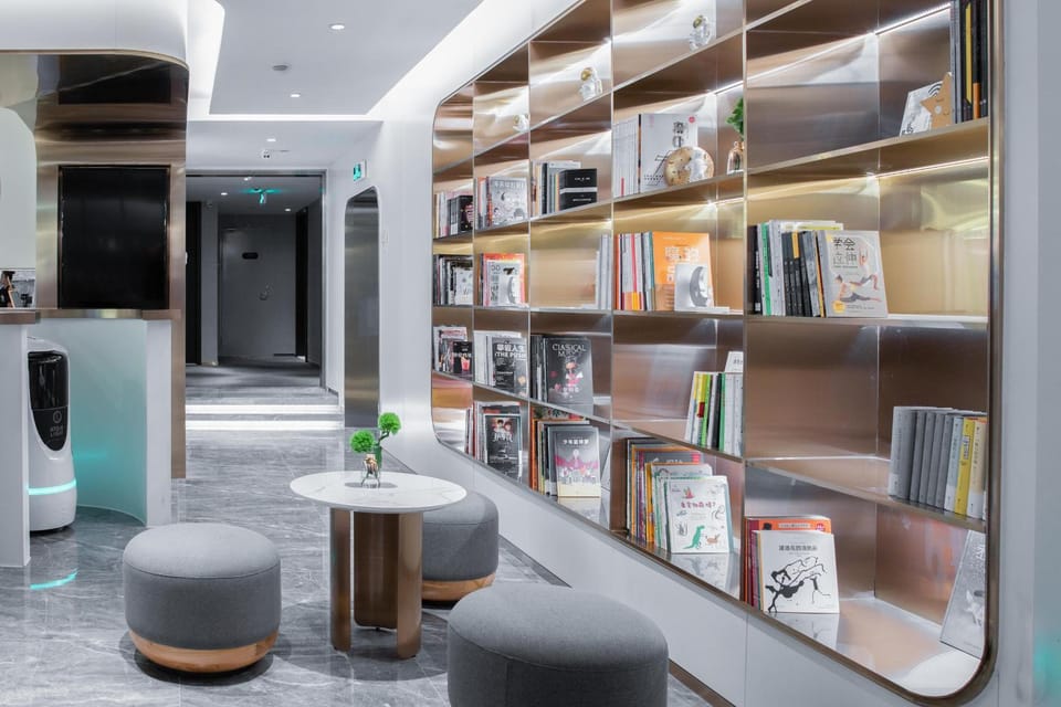 Library, Seating area