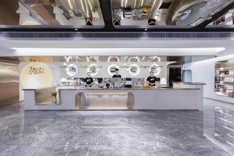 People, Lobby or reception, Lounge or bar