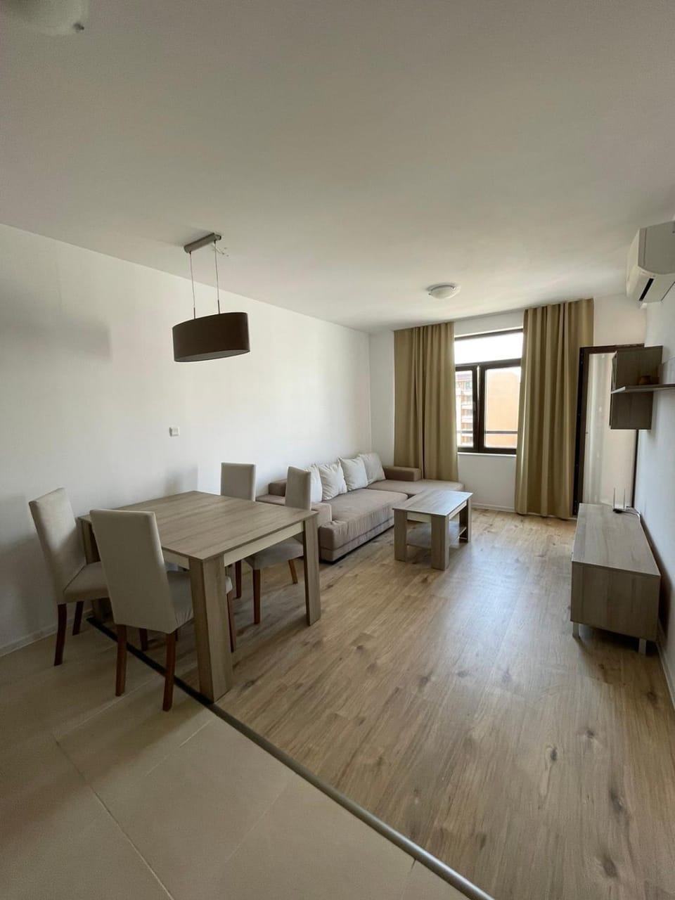 Living room, Seating area, Dining area