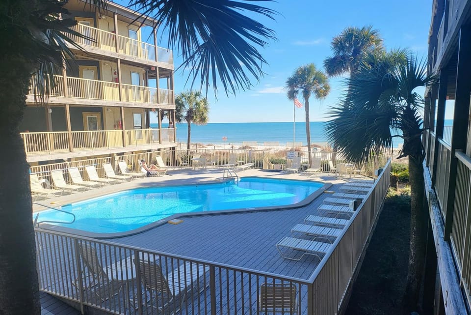 Sandpiper 12A-Beach Blessings-Beachside Condo-Low Density-Seasonally Heated Pool Apartment in West Beach