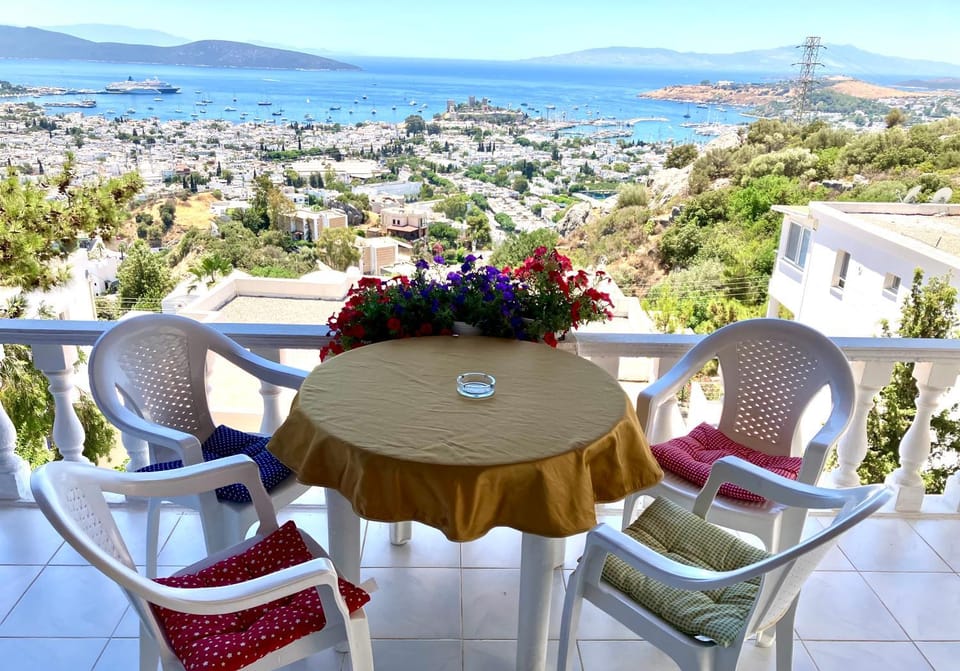 BODRUM BURCU VILLA , Magnificent Sea View, Cozy, Free Otopark, Free Wifi Villa in Bodrum