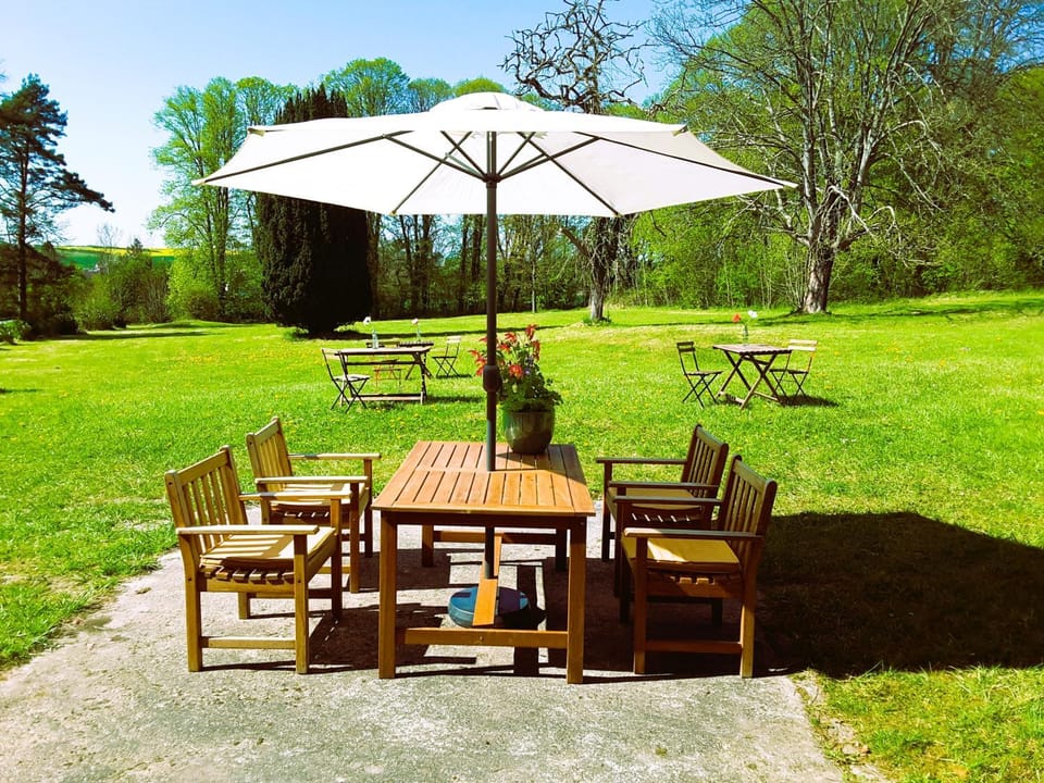 Natural landscape, Garden, Garden view