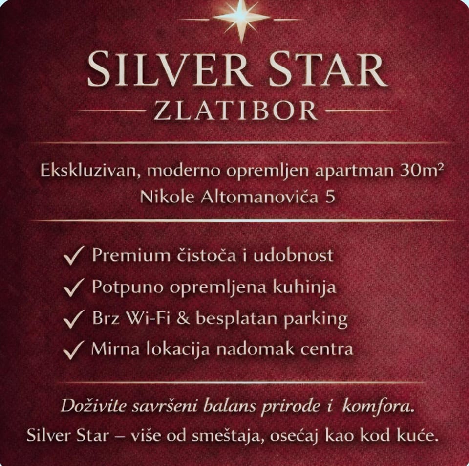Silver Star Zlatibor Apartment in Zlatibor