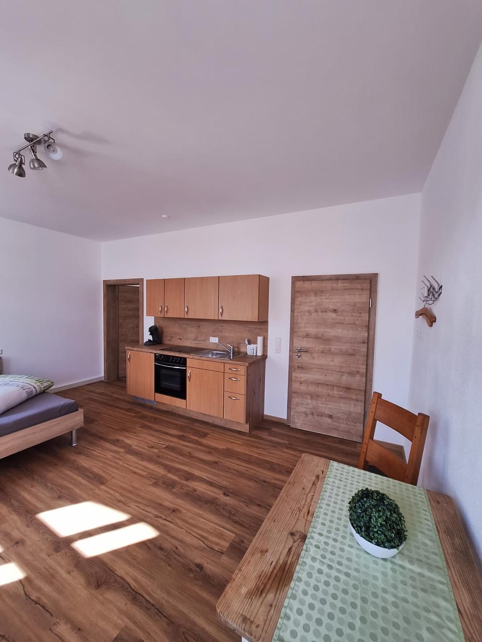 Kitchen or kitchenette, Photo of the whole room, stove