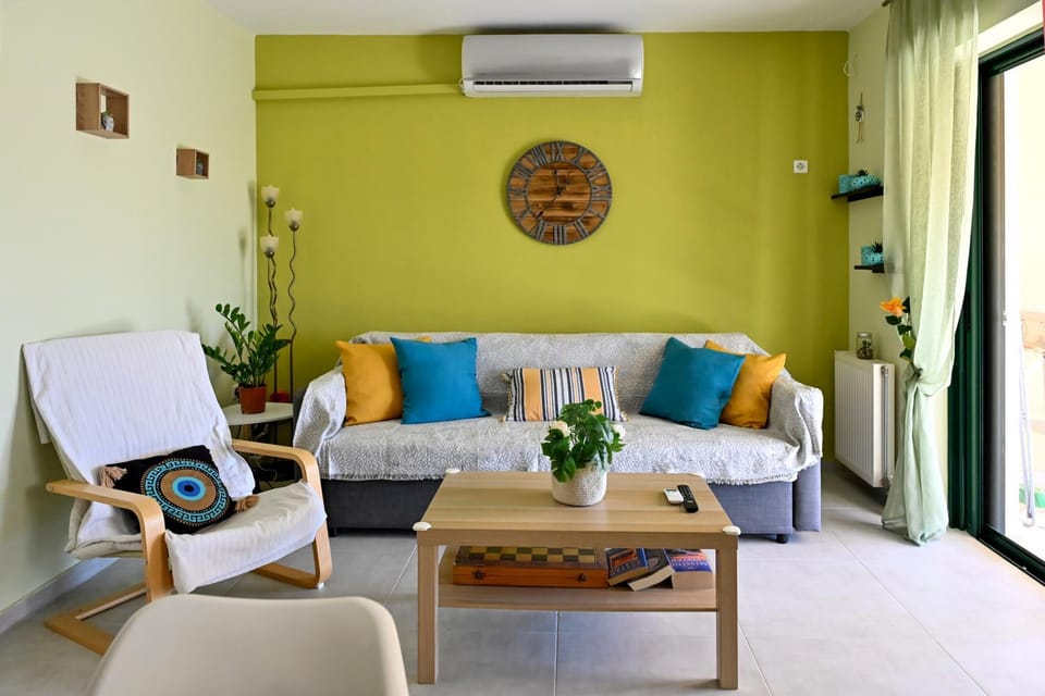 Living room, air conditioner