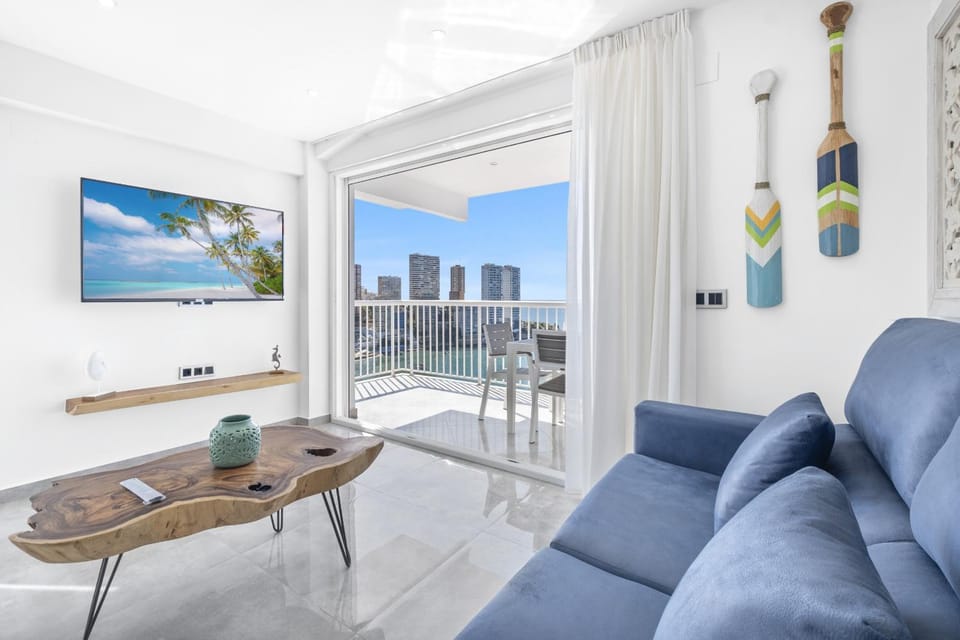 TV and multimedia, Balcony/Terrace, Living room, Sea view