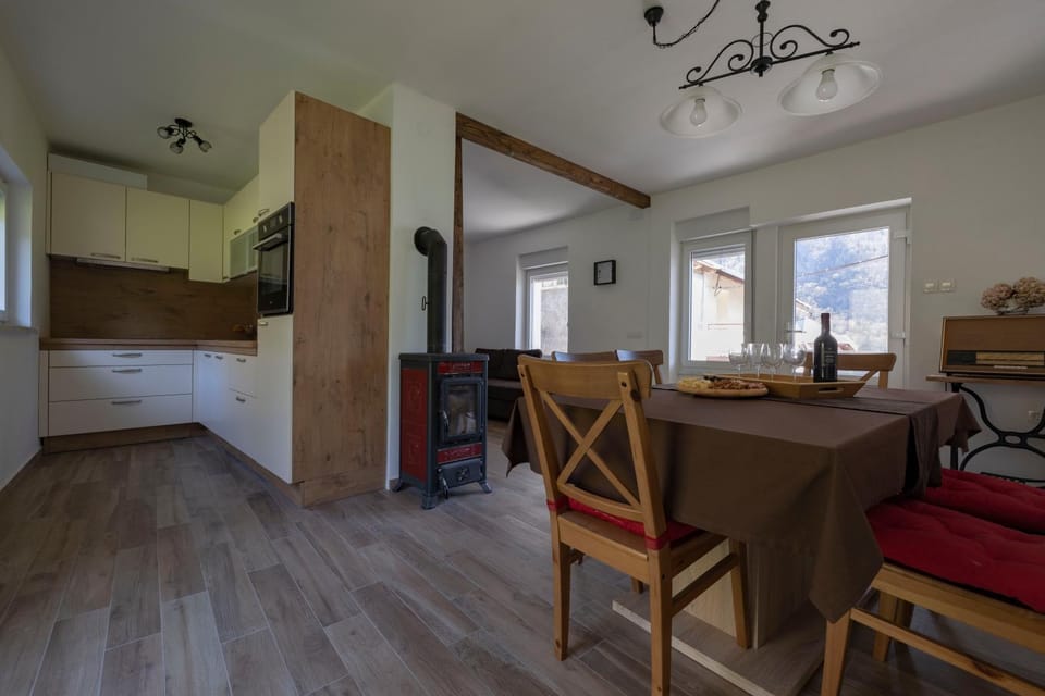 Kitchen or kitchenette, Dining area