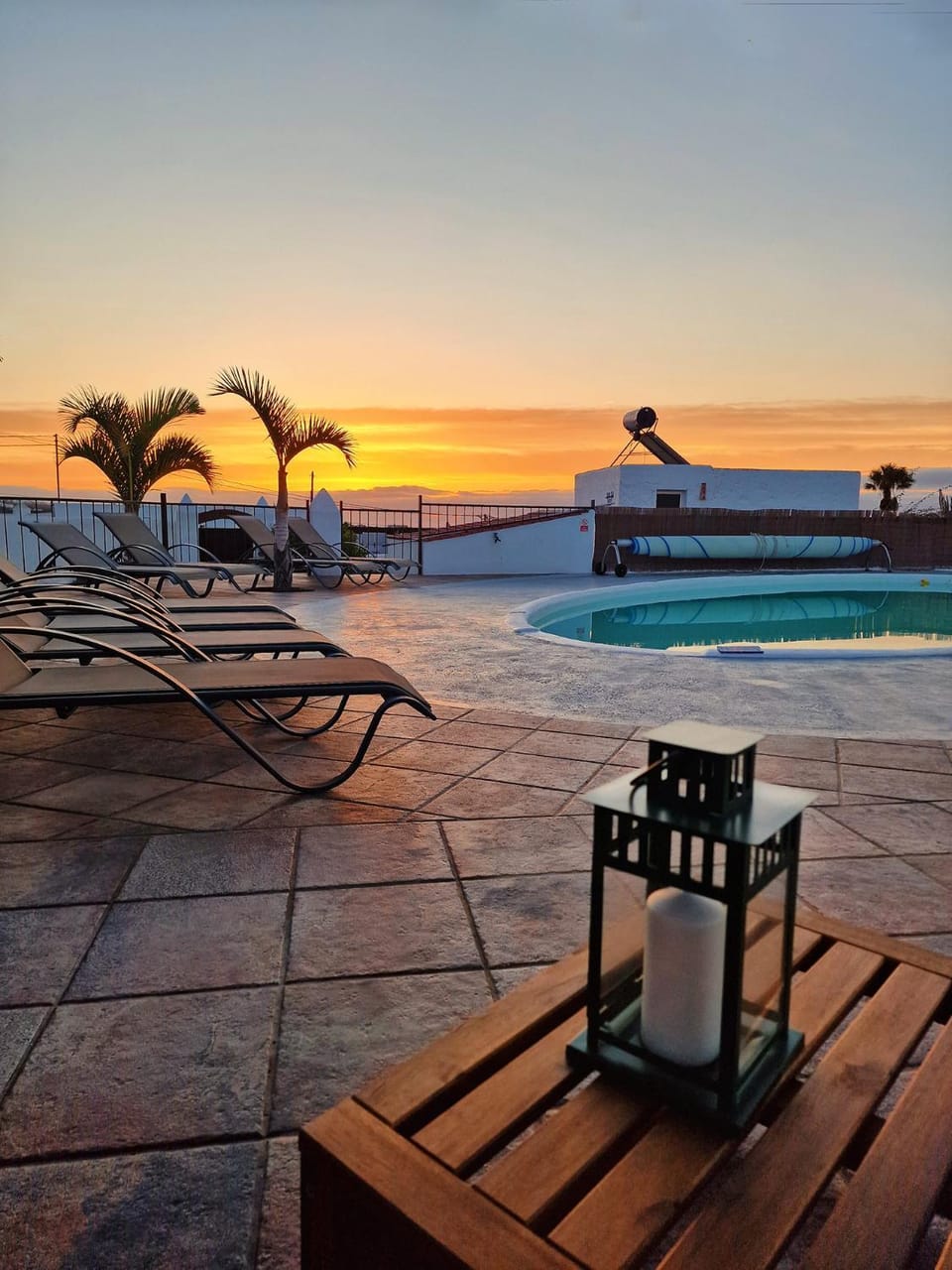 Swimming pool, Swimming pool, Sunrise
