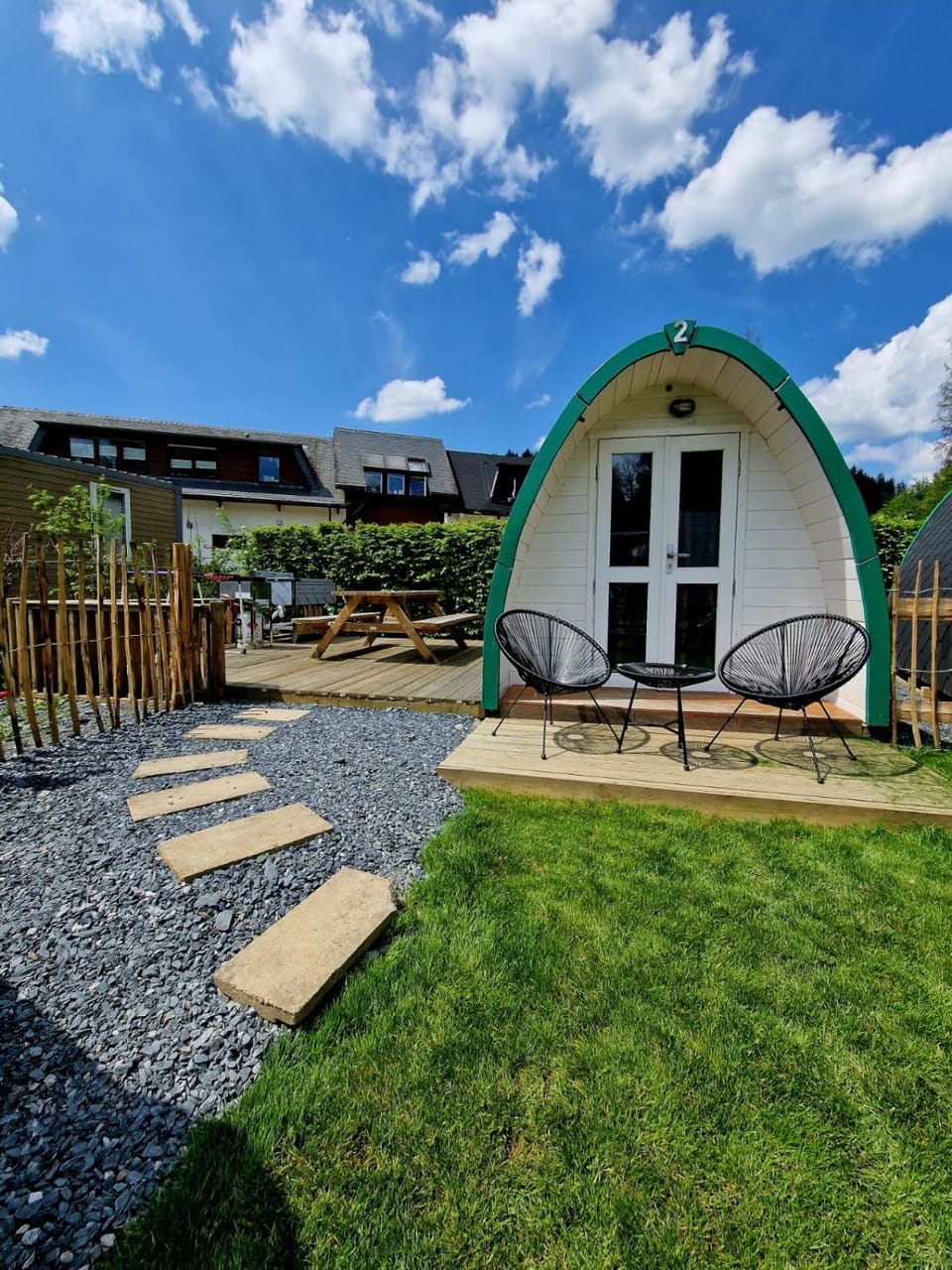 Tiny rooms @ camping val d'Or Campground/ 
RV Resort in Luxembourg