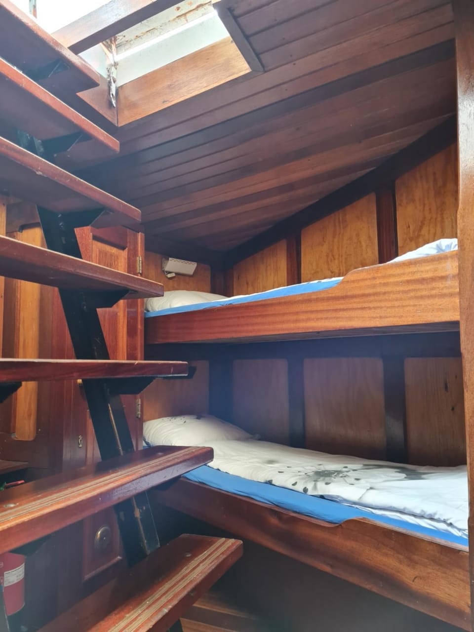 Anna Maria II Docked boat in Amsterdam