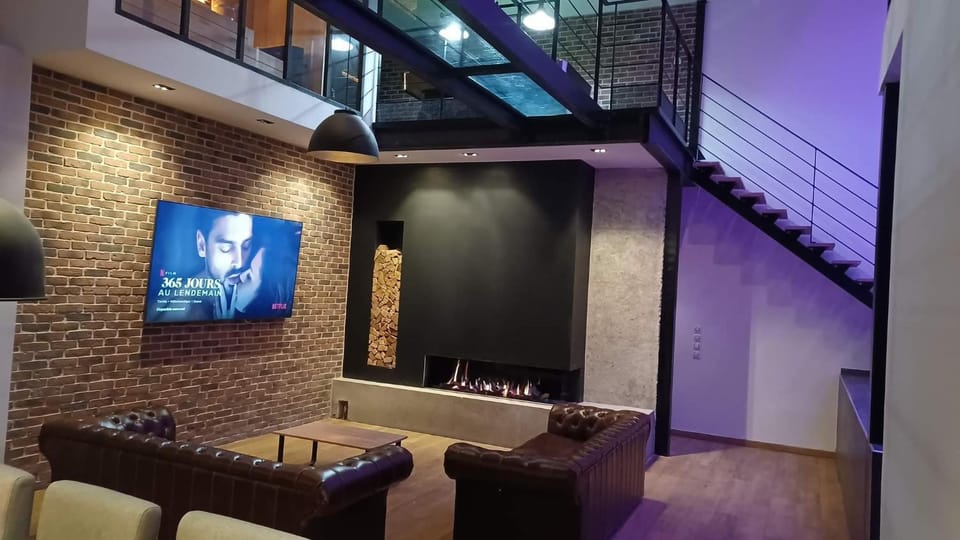 loft d architecte spa sauna billard 12 places ultra contemporain Apartment in Hauts-de-France