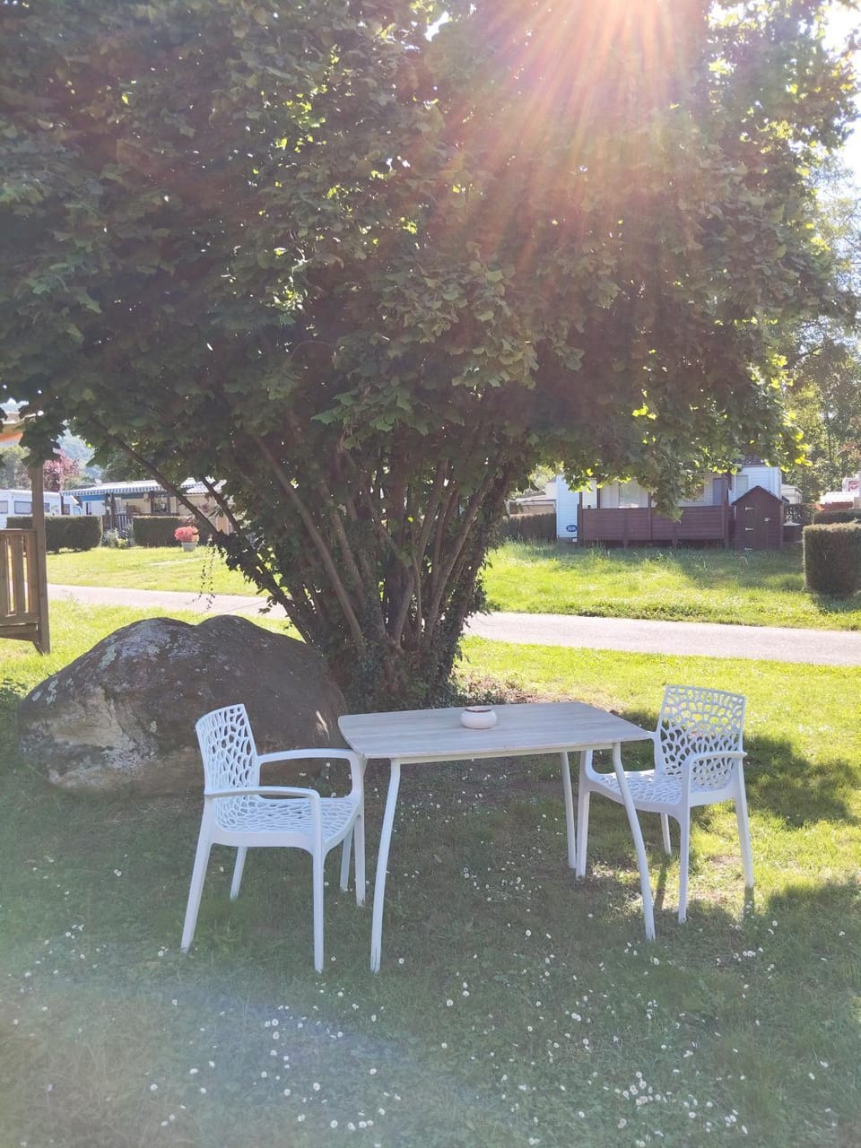 Mobil Home for chilling out Camping Park *** House in Occitanie