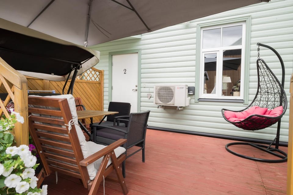 Vintage Four terrassiga korter Apartment in Estonia