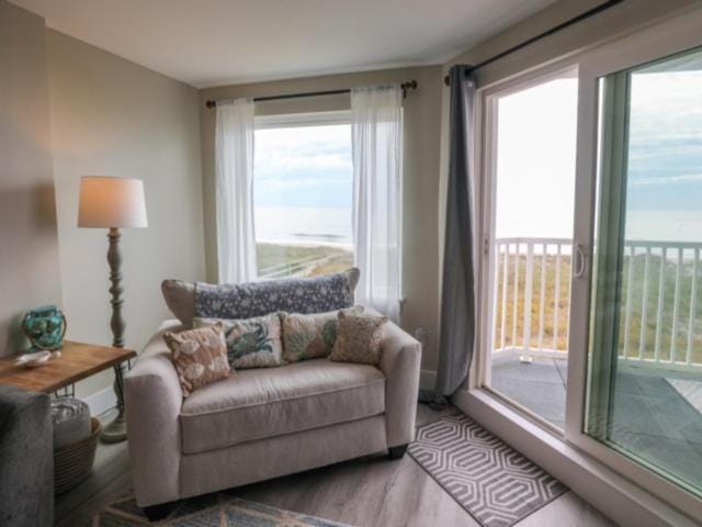 Carolina Beach Dreamin - light filled south side END unit, Ocean views from most rooms! Private beach access! condo Apartment in Carolina Beach