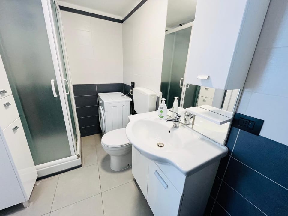Shower, Toilet, Bathroom, washing machine