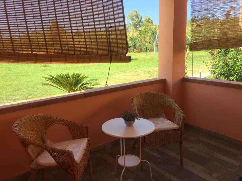 Patio, Balcony/Terrace, Living room, Garden view
