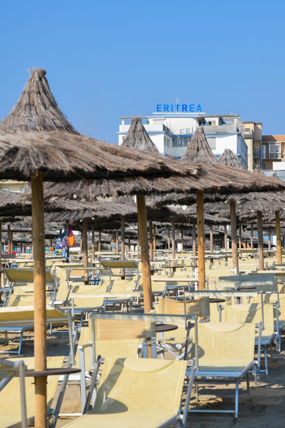 Day, Beach, sunbed