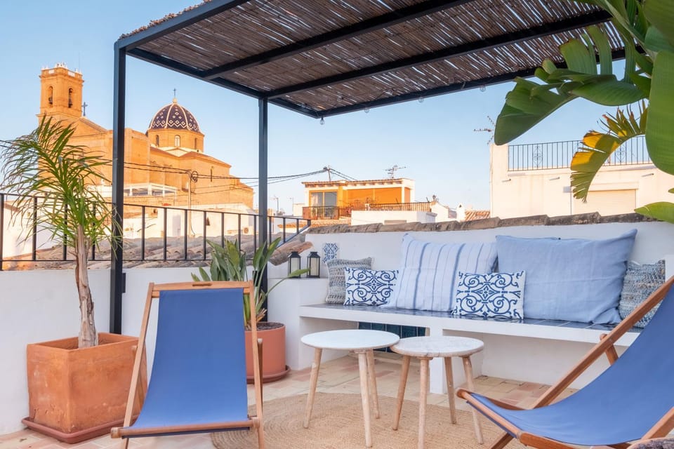 Patio, View (from property/room), Balcony/Terrace, sunbed