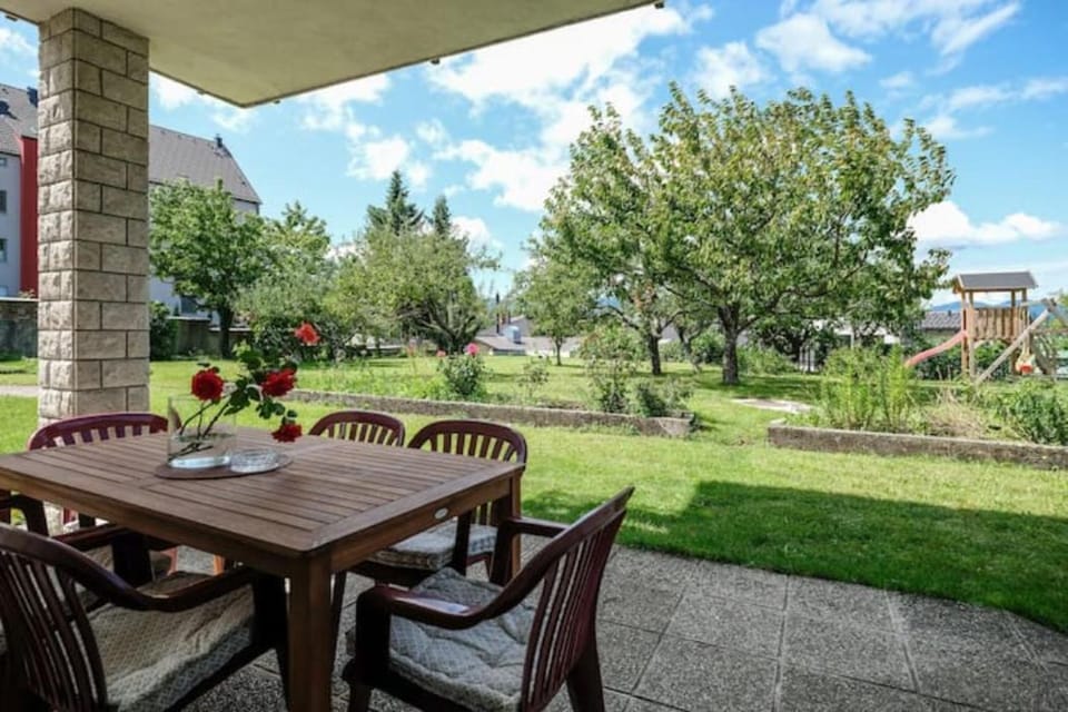 Patio, Natural landscape, Garden, Garden view