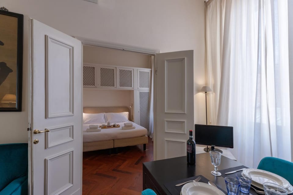 Bed, Living room, Bedroom