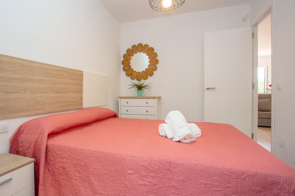 Property building, Living room, Bedroom