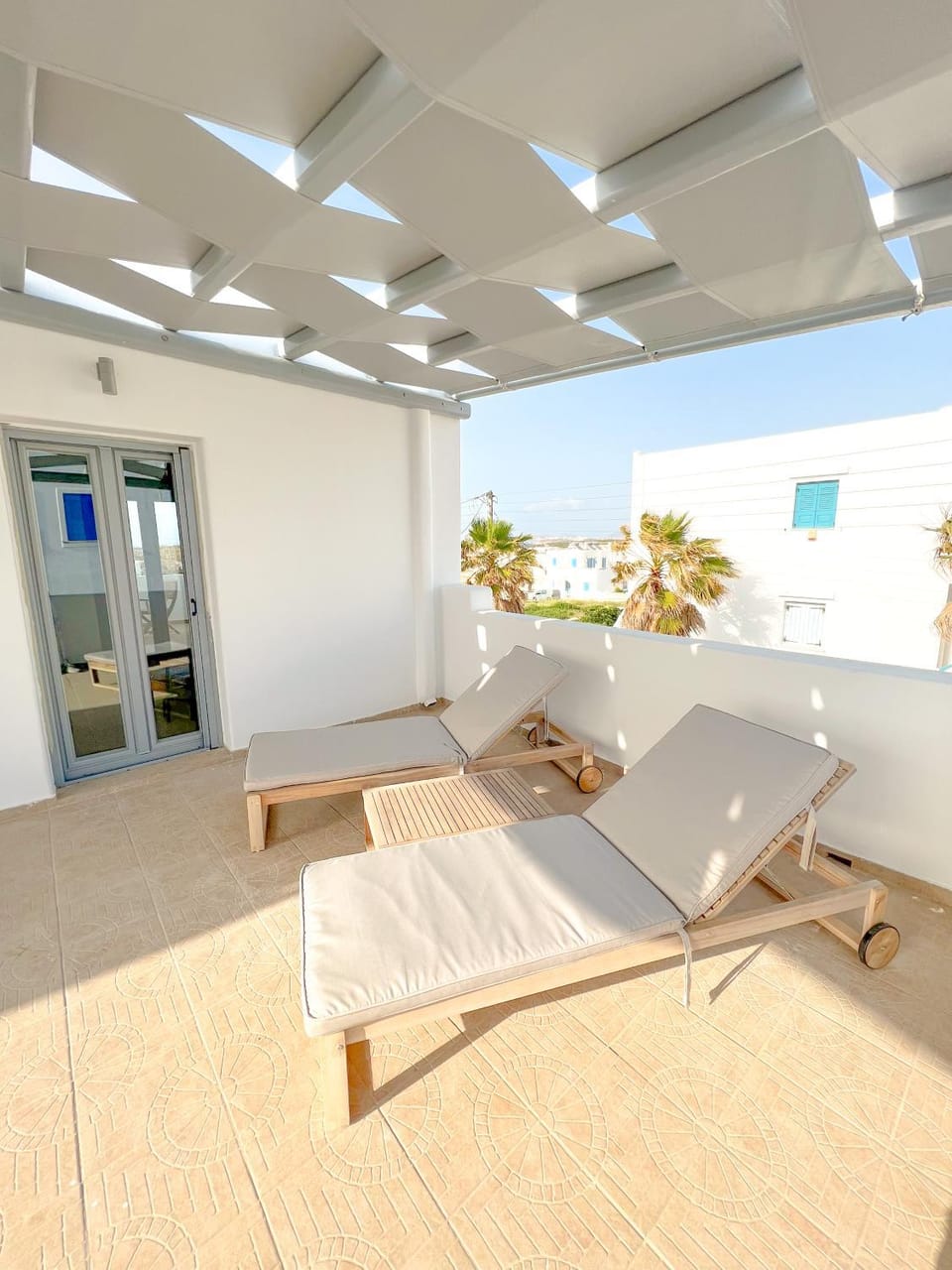Day, Balcony/Terrace, Seating area, sunbed